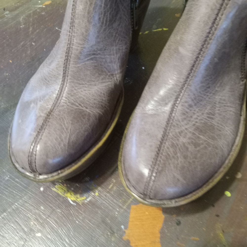 Born Women's Ankle Boots in Gray - Picture 3 of 8